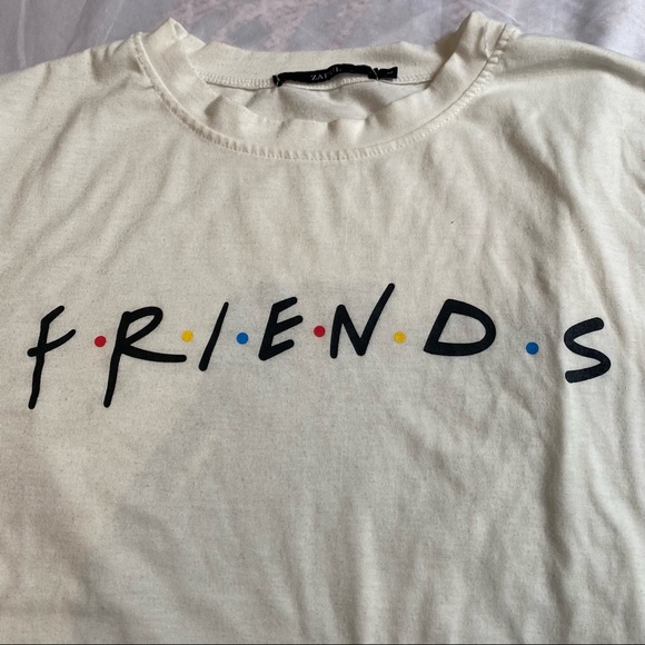 Zaful Large Friends F.R.I.E.N.D.S Graphic T shirt Tee - Picture 2 of 6